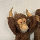 Vintage 1950 s 16    Steiff Jocko Jointed Monkey Smaller 14 In - No Button Or Tag