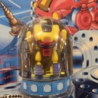 Vintage Power Workbot Wind Up Robot Toy Yellow Red Carded Kids Goods 1990s