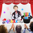 Kids Magic Kit Set W  Wand   Costume  Easy Magic Tricks For Ages 6-12  158 Trick