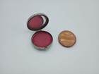 Vintage 1940s 1950s Harriet Hubbard Ayer Rouge Mini Compact Mirror Metal