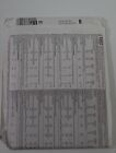 Mccall s Pattern 8902 Contrast Empire Maxi Dress Miss   Petite Size Xs S M Uncut