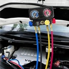 R1234yf Ac Gauge Set  4 Way Ac Manifold Gauge Set For R1234yf R134a R404a Refrig