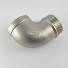 1 5  1-1 2  Npt Female X Male 90 Elbow Threaded Pipe Fitting 304 Stainless Steel