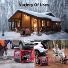 Amerisun Gas Powered Generator 4500-watt  Portable Inverter Generator Co-sensor