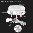 Integrated Motorcycle Led Brake Tail Light Turn Signals For Honda Msx grom 125
