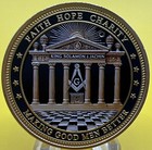 freemason Challenge Coin    brotherhood Of Man    Making Good Men Better Great Coin