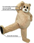 Valentine s Day Dress Up Teddy Bear Costume Plush Mascot Costume Role Play 73 In