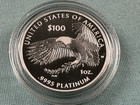 2018-w American Eagle 1 Oz Platinum Proof  100 Coin Preamble Series In Ogp