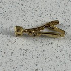 Masonic Blue Lodge Past Masters Apron Square Gavel Gold Tone Tie Bar  52224