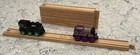 Thomas Train   Brio Compatible 8 Straight Wooden Track Pieces 8   1 2    Long Each