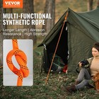 Vevor Arborist Tree Climbing Rope Double Braid Polyester 3 8  X 120  48-strand