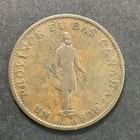 Canada 1837 Half Penny Bank Token Province Du Bas Canada Un Sou Bank Of Montreal