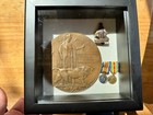 Wwi  Service Medal Set   Death Penny Plaque - W  Provenance - Royal Navy
