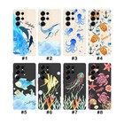 Sea Life Custom Phone Case For Samsung A36 A15 A16 S25 Flexible Shockproof Cover