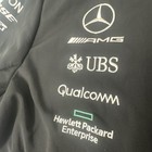 Mercedes-amg Petronas F1 Team Softshell Jacket Medium M Black Lewis Hamilton