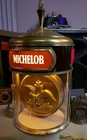 Michelob Hanging Rotating Beer Light clock
