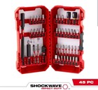 New Milwaukee 48-32-4023 Shockwave Impact Duty Steel Driver Bit Set  45-piece 