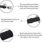 Adjustable Bed Sheet Straps Clips  Elastic Mattress Sheet Fasteners Holder