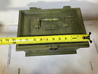 Max Klein Sc-1280 Green Plastic Sewing Box Storage Case W tray W extras Read