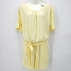 Sparkz Copenhagen Striped Yellow White Jumpsuit Romper S L