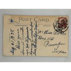 Vintage Comic Postcard 1938 Beach Kissing Couple Humor Tijuana Postmark Fair