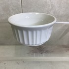 Corningware French White Stoneware Ramekin 7 Oz 200 Ml Microwave Oven Safe