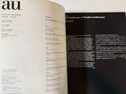 A u Architecture And Urbanism 2014 05 Wooden Architecture Magazine Japanese