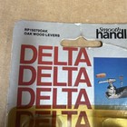 Vintage Delta Rp15070oak Oak Wood Lever Handles Faucet