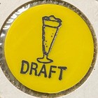 Longhorn Saloon Norwich  Ny Plastic G f  draft  Trade Token 28mm Scarce