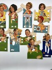 C 1930 Vintage Die Cut Lucky Strike Bridge Tally Place Cards Movie Stars Lot 10