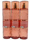 New Bath   Body Works Lot Of 3 Bottles Seeing Rouge Fragrance Mist Spray 8 Oz
