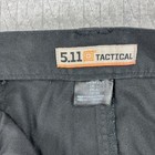 5 11 Tactical Cargo Pants Mens 34x32 Black Ripstop Cotton Workwear Utility