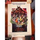 Original Disney Movie Poster The Black Cauldron Rare Amazing Condition 41    X 27   