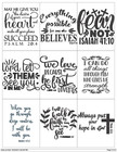 Bible Verses Scripture 02  Embroidery Machine Designs Pes Jef Hus Exp Dst On Usb