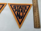 New Jersey  State Police Collectable Patch Set 2 Pieces