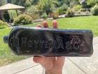 Dark Olive Green Hoytema   Co 1880s Case Gin Bottle Applied Lip