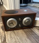 Tivoli Audio Model Three Henry Kloss Am fm aux Alarm Clock Radio Tested