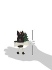 German Shepherd Ornament Black  dangling Legs  Hand Painted Easily Personalized