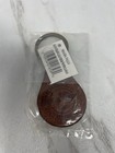 Vtg Keychain Hard Rock Cafe Niagara Falls  Key Ring Leather Enamel Logo New