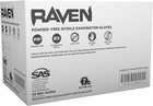Sas Raven Black Nitrile Gloves Powder Free 7mil  10 boxes Of 100   medium 