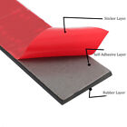 Double Sided Nbr Rubber Strip Pads Tape Roll Self Adhesive Sticky Seals Gaskets