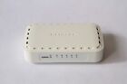 Netgear Gs605v5 5 Port Gigabit Ethernet Home Switch   Power Cable - Used