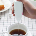 Stainless Steel Mini Electric Coffee Blender- Handheld Eggbeater   Drink Stirrer