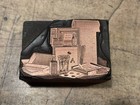Printing Letterpress Printers Block Antique Copper Photography   Darkroom  2424 