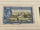 Bahamas Lot Of  57 Vintage Stamps 1938 To 1960s    10 Album Pages