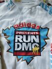 Vintage Adidas Presents Run Dmc Hollis Crew Medium Sweatshirt Rap Hip Hop  80s