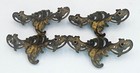 Drawer Pulls Antique Brass French Style Set Of Four