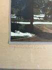 Vintage Harry Standley Longs Peak Hand Tinted Photograph Framed 14x12