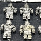 Lot Of 37 Vintage Mega Bloks Krystal Wars Knights Orcs Dragons Mini s  weapons
