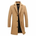 Long Sleeve Jacket Winter Trench Coats Overcoat Outwear Men Wool Coat Coats